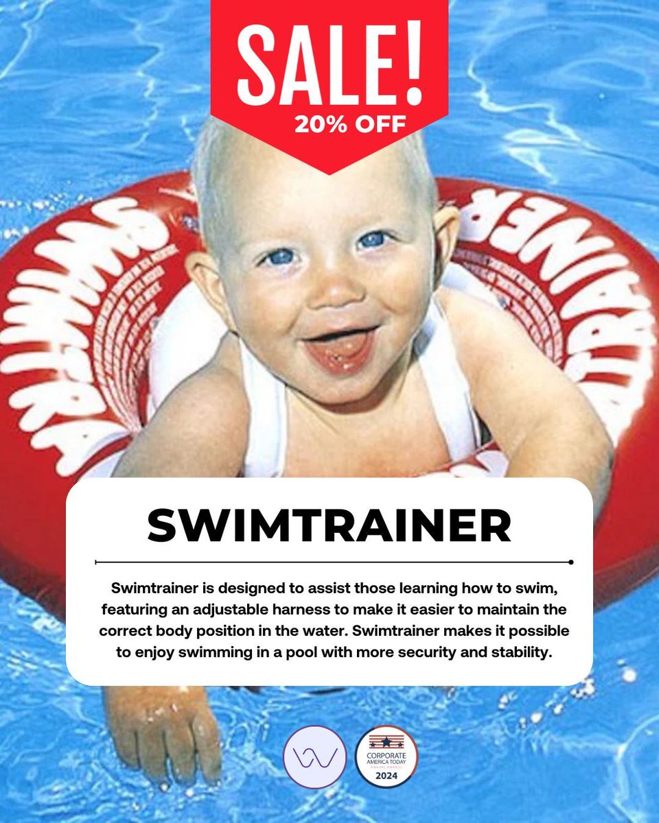 IncyWincySwim's tweet image. Make learning to swim fun and safe with the Swimtrainer! 🏊‍♂️🌟 Perfect for building confidence in the water.

Shop now: buff.ly/4aBMPhF

#SwimWithConfidence #WaterFun #IncontinenceSwimwear #SwimWithConfidence #WaterproofProtection #NoMoreLeaks