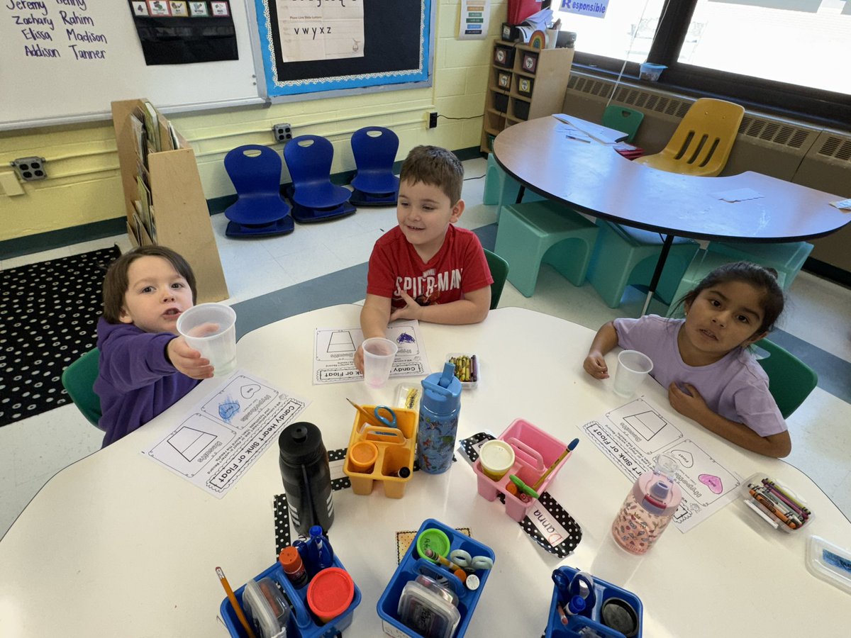 Miss. Devine Pre-K (@devineprek) on Twitter photo Today we conducted an experiment to see if candy hearts float or sink in water! Turns out they sink!! β€οΈ#WIProud <a href="/OquenockWI/">Oquenock Elementary School</a> #HappyValentinesDay Today we conducted an experiment to see if candy hearts float or sink in water! Turns out they sink!! β€οΈ#WIProud <a href="/OquenockWI/">Oquenock Elementary School</a> #HappyValentinesDay