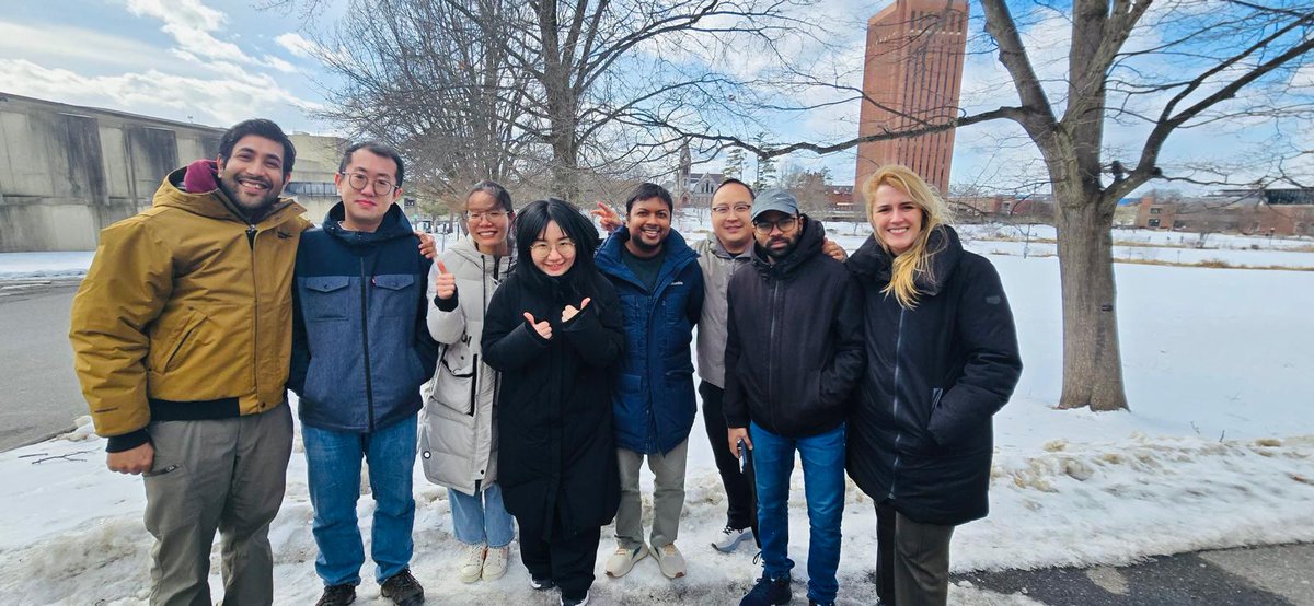 sahadipankr's tweet image. Saying goodbye to two exceptional researchers (Minglun Li and Kaikai Zheng) as they head to China to start their own labs as assistant professors! We had a great lunch with fellow postdocs to celebrate. Wishing them all the best on this exciting new chapter! @UMassPSE @CNS_UMass