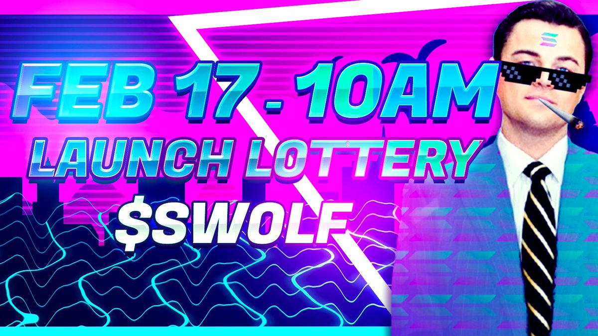 🐺 THE WOLF OF SOLANA IS PLAYING HIS CARDS!

🔥 This Monday, Feb 17 at 10AM, our fully community-driven, automatic $SWOLF Lottery goes live!
💰 No dev BS, just pure degen action – risk it all and win big!

🚀 #SOLWOLF #SWOLF #Crypto #Solana #MemeCoin #Degen #CryptoLottery 🐺👇