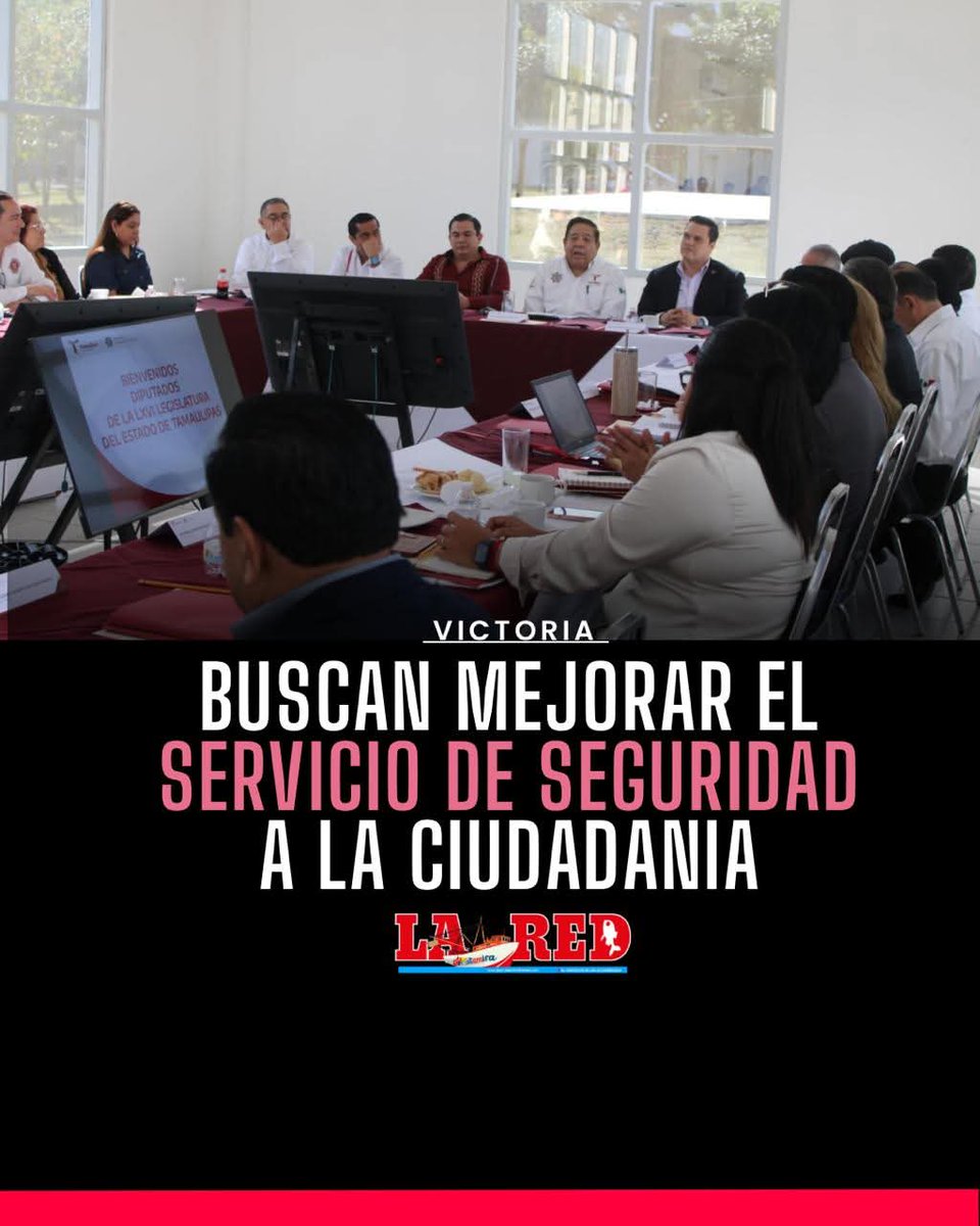 🗞️🚨 LA RED: Buscan mejorar el servicio de seguridad a la ciudadanía

#SomosLARED #EstamosEnTodasPartes #RED58TeInforma
✅ WEB: laredmultimedia.com/buscan-mejorar…