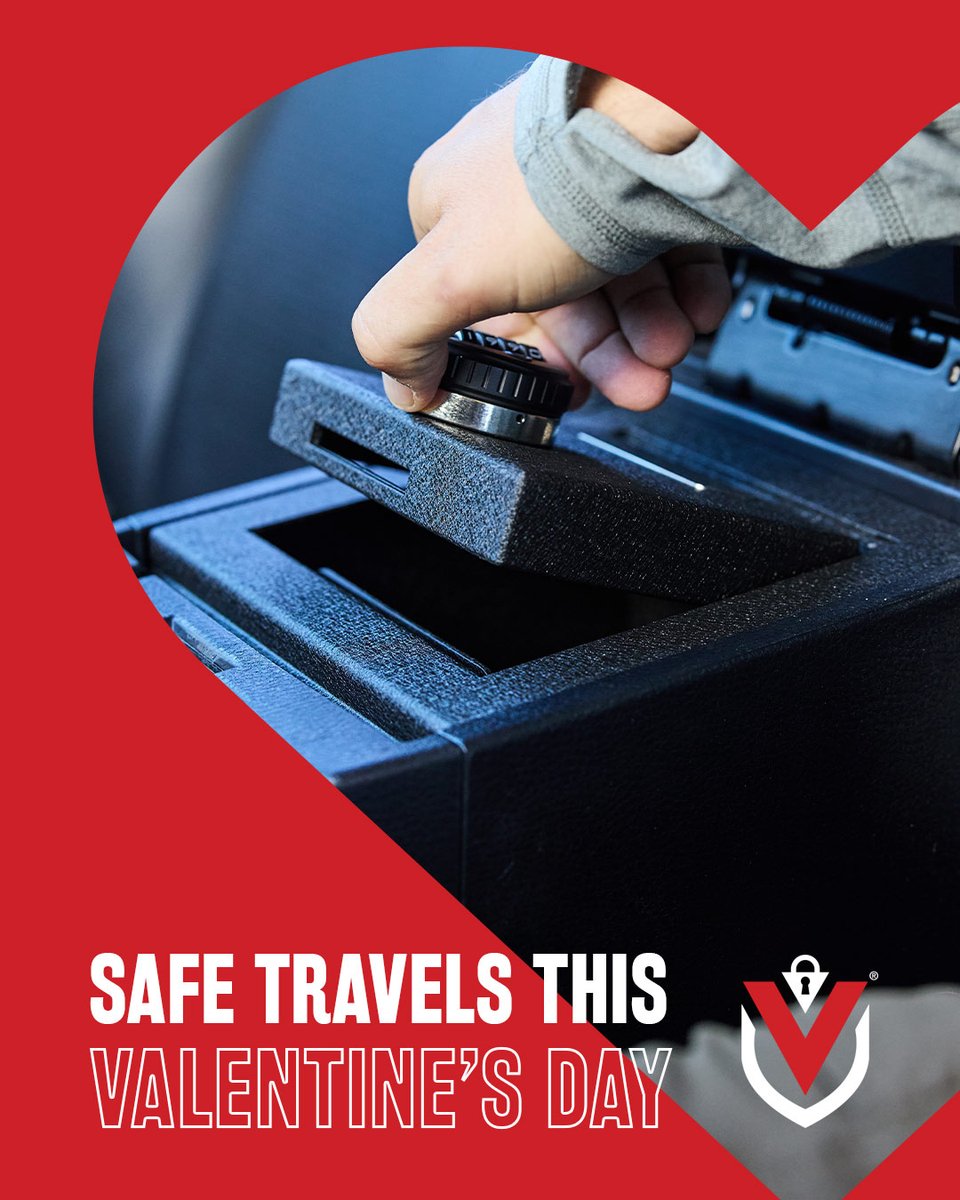 Send a Safe to a Friend this Valentines Day! #consolevault #safetravels #ccw #safety #security #vehiclesafe #vehiclesafety #valentinesday