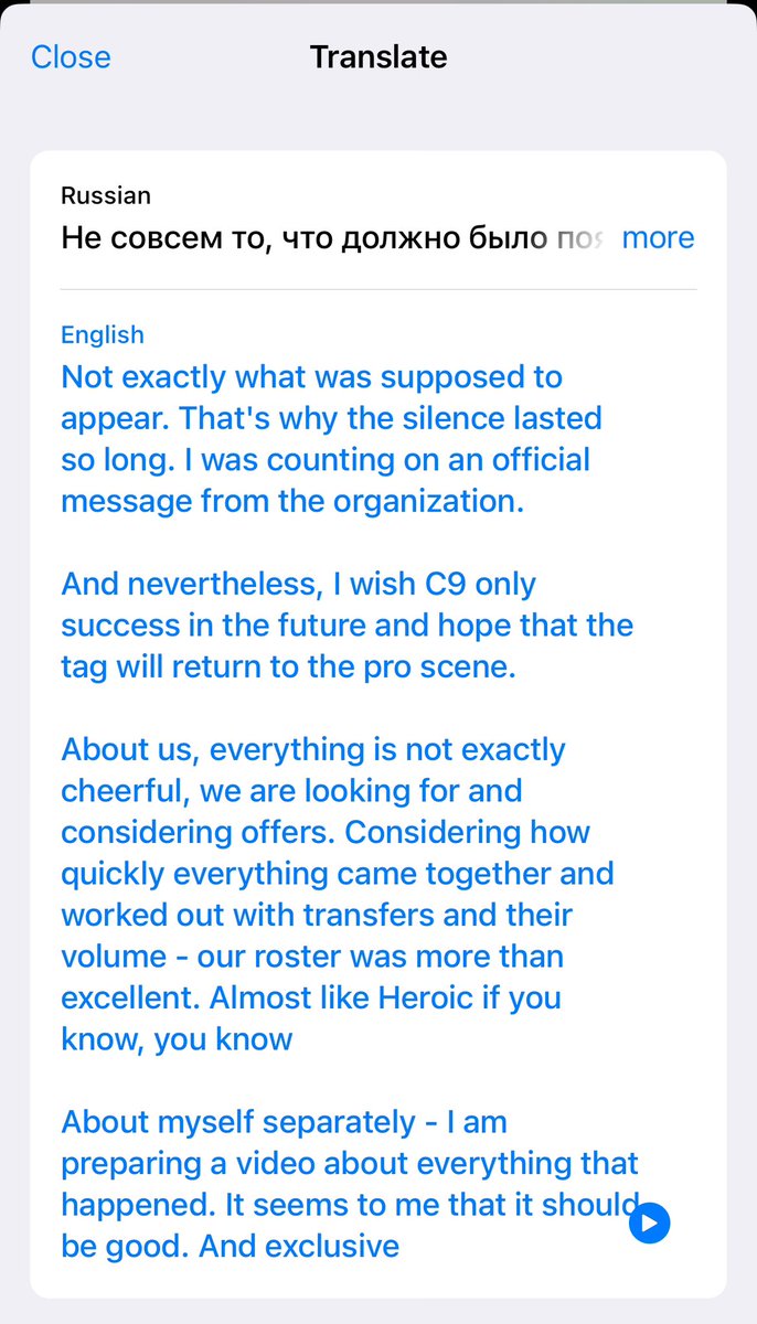 From @Sweetypotz_C9 on telegram: