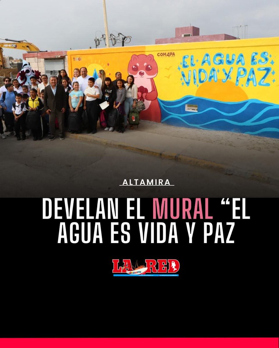 🗞️🚨 LA RED: Develan el mural “El Agua es Vida y Paz’’

#SomosLARED #EstamosEnTodasPartes #RED58TeInforma
✅ WEB: laredmultimedia.com/develan-el-mur…
