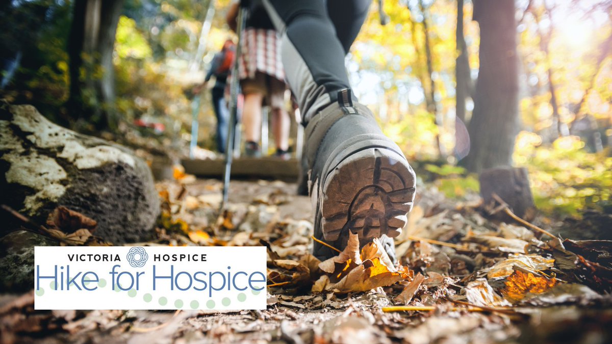 We’re excited to invite you to Willows Park at 9 a.m. on May 4th for our annual Hike for Hospice! Interested? Register on our website: 
victoriahospice.org/event/hike-for… #HikeForHospice #SupportHospice