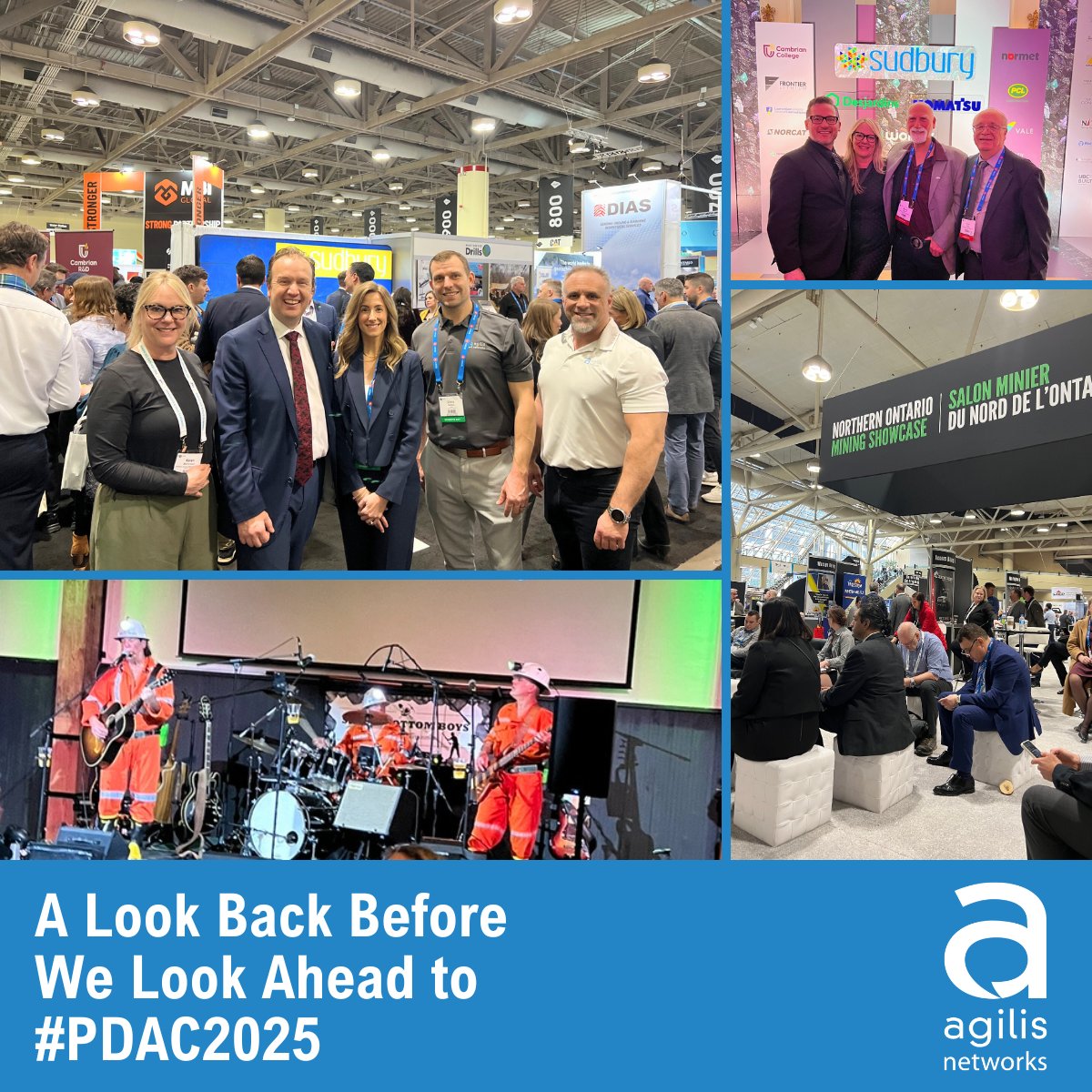 📅 The countdown is on! We’re gearing up for another exciting year at #PDAC2025, reconnecting with industry leaders, making new connections, and showcasing how Agilis Networks supports the mining sector with reliable telecom solutions.