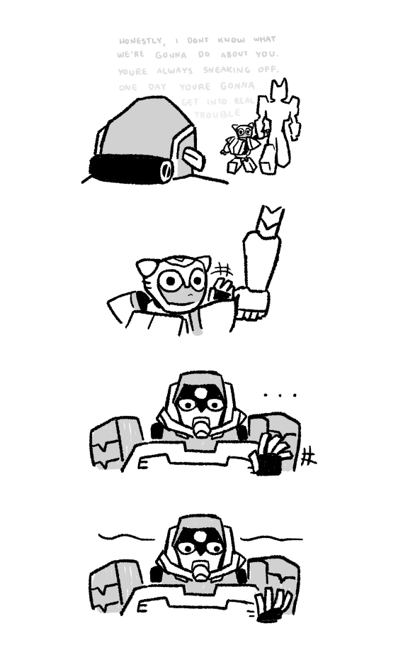cupTWOst's tweet photo. bumblebee on cybertron #TransformersAnimated https://t.co/LaS1obMF9Z