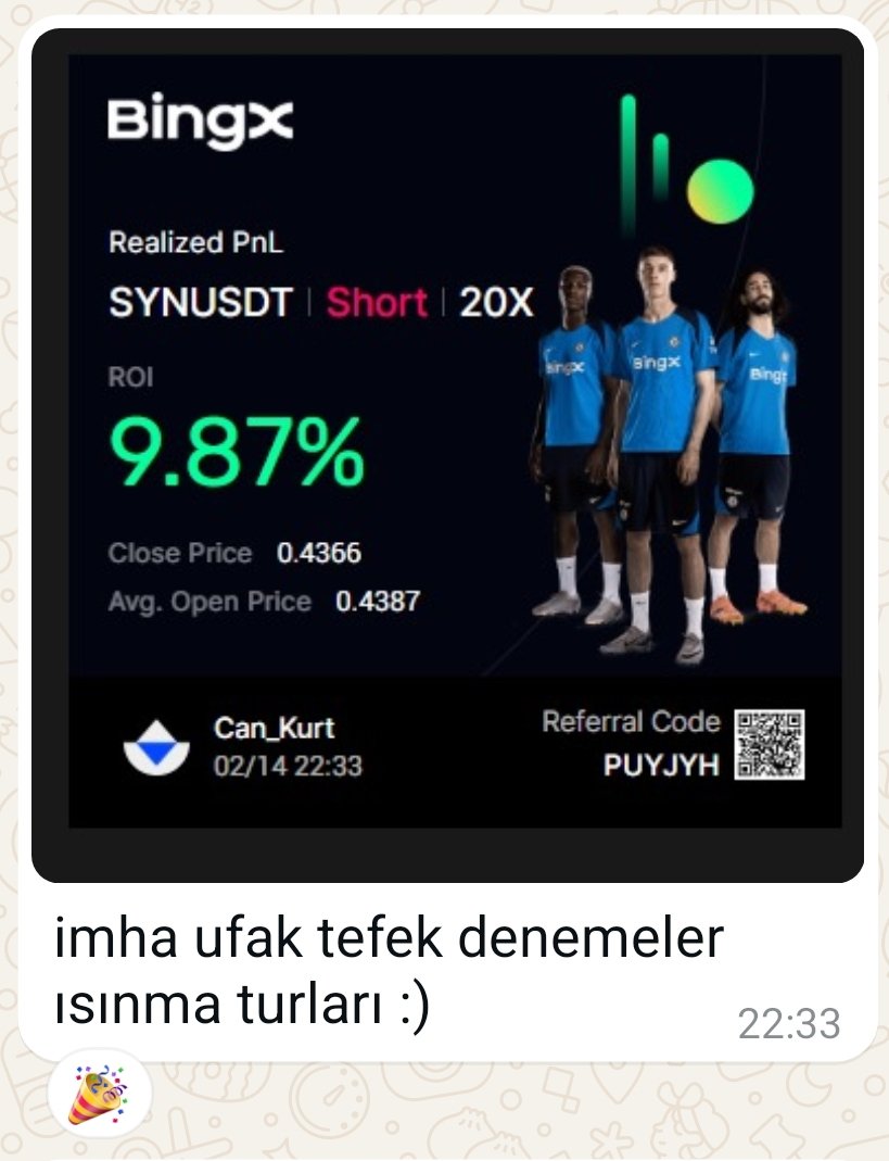 Ufak ufak imhalara devam tebrikler👏👏👏
 <a href="/albanian_trader/">***ALbANiAn_Trader***</a> 
<a href="/idealborsa/">@idealborsa</a> ,
<a href="/71Cagr/">caglar ylbk</a> ,
<a href="/Velzon_Tr/">Velzon</a> ❤️🔥🧿