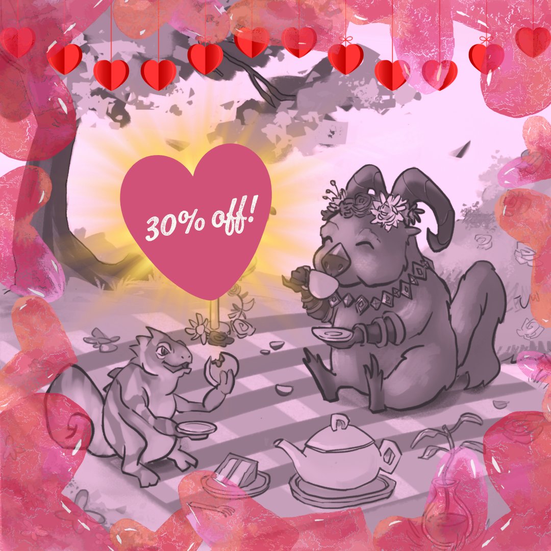 HAPPY VALENTINE’S DAY! ❣️❣️❣️
We love you! Take 30% off of Quarterstaff for this weekend ONLY!! ❣️❣️❣️

#indiegamedev #HappyValentinesDay 

store.steampowered.com/app/2134060/Qu…