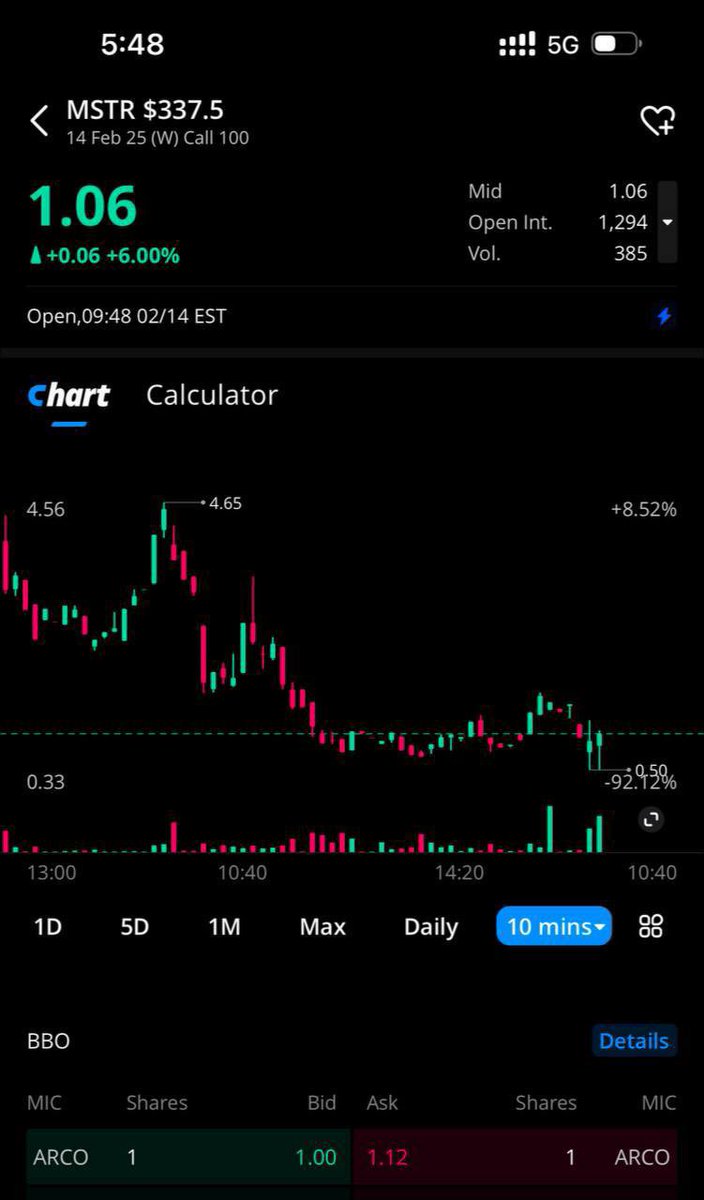 Trading_Step's tweet image. 💵 يحدث في قناتنا العامة لعقود الاوبشن 💵

عقد اوبشن لسهم  META  🇺🇸
💵  عقد مقــتـرح    1.23    💵
💵 حقق العقد الاعلى 3.88  💵
 ربح  215 %

عقد اوبشن لسهم  MSTR  🇺🇸
💵  عقد مقــتـرح    1.06    💵
💵 حقق العقد الاعلى 6.95  💵
 ربح  600 %