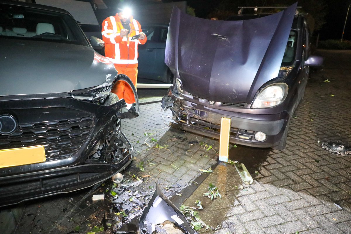 Bestuurder onder invloed richt ravage aan in Hoevelaken