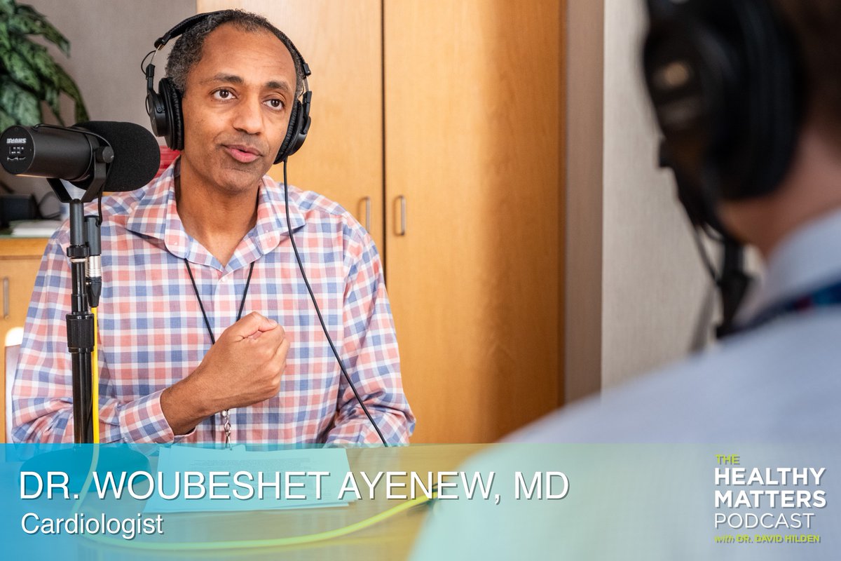 Hennepin Healthcare (@hennepinhc) on Twitter photo It’s heart month, and on The Healthy Matters Podcast, <a href="/drdavidhilden/">David Hilden MD MPH</a> is joined by Cardiologist, Dr. Woubeshet Ayenew, to discuss one of the leading causes of death in the U.S. Learn more this Sunday morning at healthymatters.org, or subscribe wherever you get your podcasts. It’s heart month, and on The Healthy Matters Podcast, <a href="/drdavidhilden/">David Hilden MD MPH</a> is joined by Cardiologist, Dr. Woubeshet Ayenew, to discuss one of the leading causes of death in the U.S. Learn more this Sunday morning at healthymatters.org, or subscribe wherever you get your podcasts.