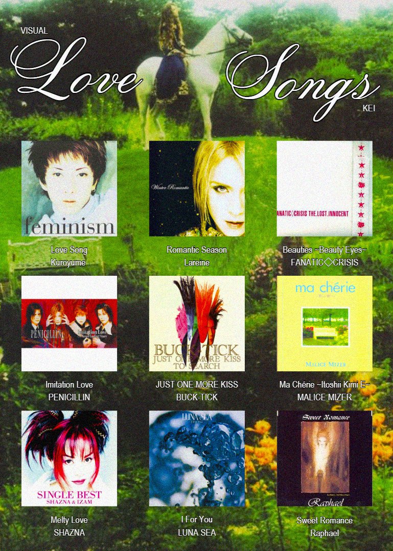 visual kei edits tweet media