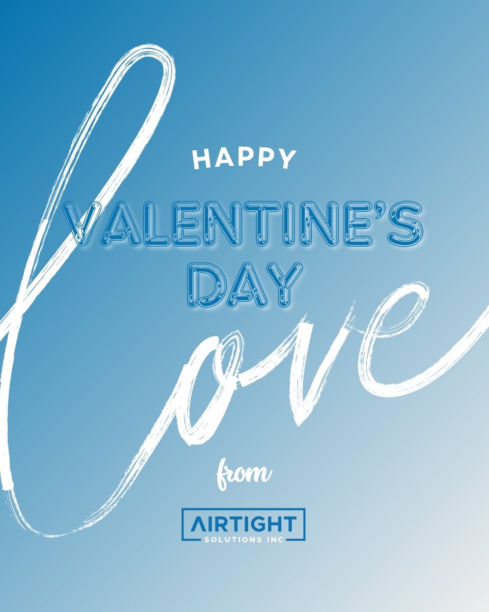 Happy #ValentinesDay! 💝
Love is in the air, so is energy-efficient comfort! Today, we celebrate warm relationships, from loved ones to the #homes and #buildings we keep #airtight.💙Wishing you a day filled with #love, joy, and a perfectly sealed environment! #AirtightSolutions