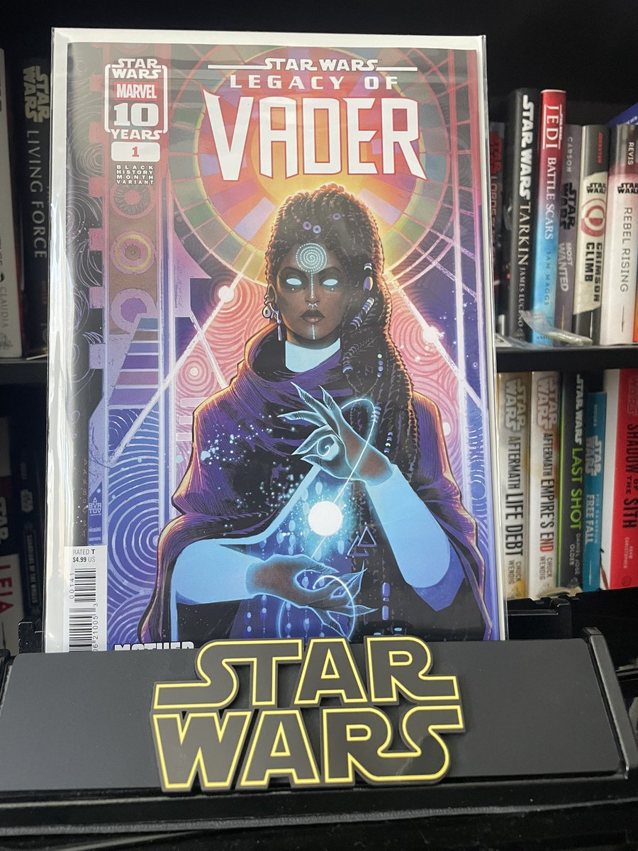 Kit Fisto Joe (@kitfistofan) on Twitter photo Legacy of Vader 1. Black History Month variant featuring Mother Aniseya from <a href="/ksdarboe/">Karen S. Darboe</a>
#starwarscomics #starwars #theacolyte Legacy of Vader 1. Black History Month variant featuring Mother Aniseya from <a href="/ksdarboe/">Karen S. Darboe</a>
#starwarscomics #starwars #theacolyte