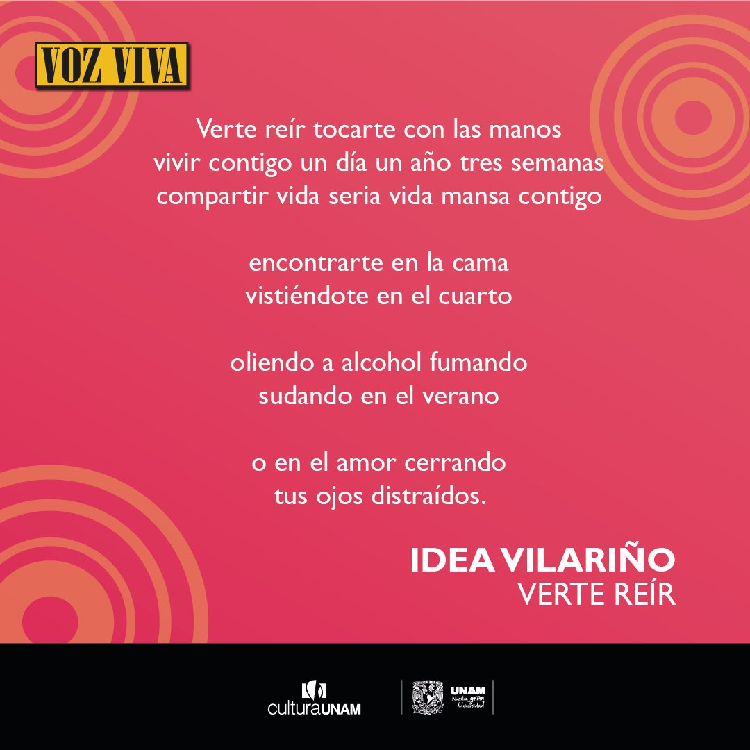 VozVivaUNAM's tweet photo. Eso que sientes, dilo con un poema
En este #14deFebrero etiqueta a tu persona favorita ♥
No olvides que en #VozViva encontrarás poemas leídos en voz de sus autores y autoras.

#SomosCulturaParaLlevar #VozVivaLate https://t.co/kRjutKvaOj
