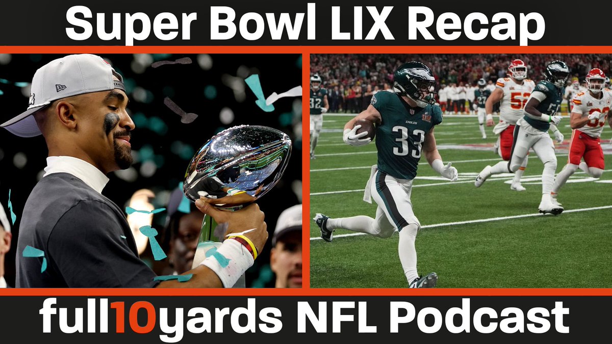 🆕🎙️ <a href="/TheSJMoores/">Sam Moores</a> and @TweetsfromBen recap the #Eagles’ dominant #SuperBowlLIX victory before @CallumJDSquires returns to talk about his experience as a media member in New Orleans

📺 youtu.be/aDVm42M3oZ0
🟢 spoti.fi/4b0qKcJ
🍎 apple.co/3X41w7L

#NFL #NFLUK 🏈🇬🇧