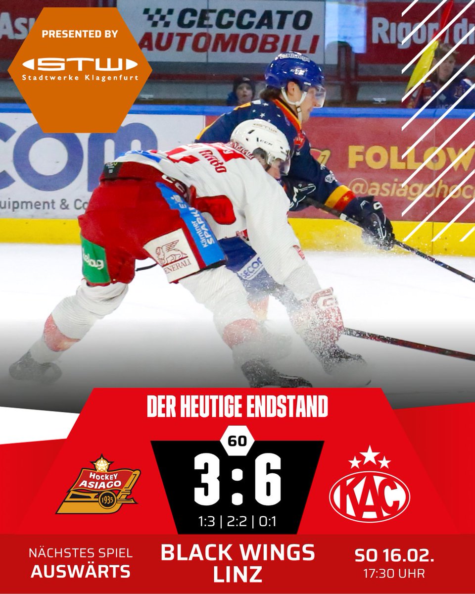 EC_KAC's tweet photo. Die #Rotjacken fahren Sieg Nummer sechs in Folge ein und sichern sich das Heim- und das Pickrecht für das Viertelfinale der #ICEplayoffs. #ASHKAC #ICE https://t.co/xE2M8R0Yms