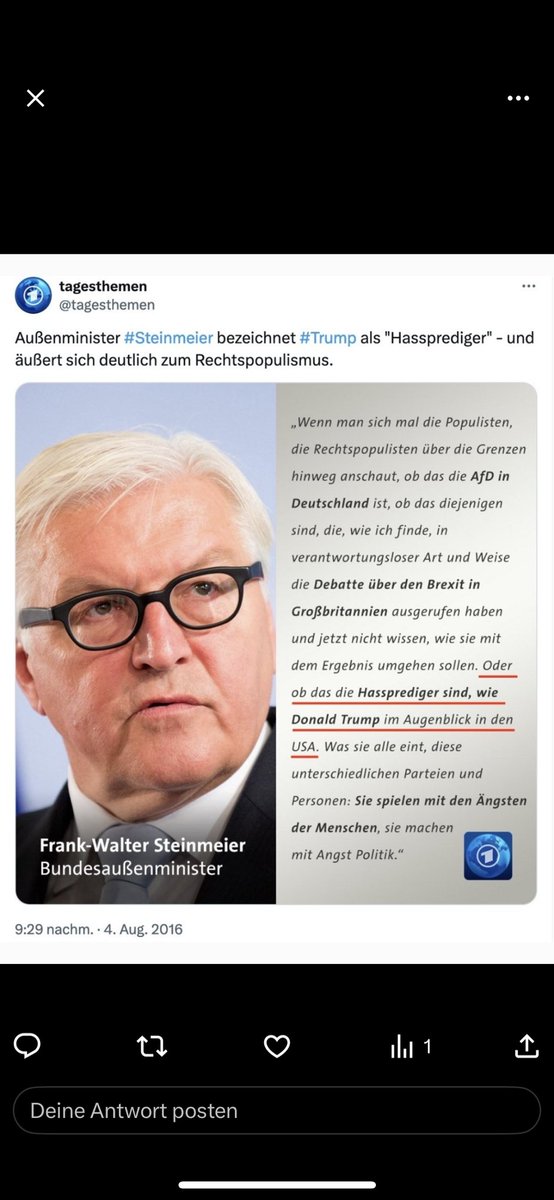 Was man nicht ganz vergessen sollte: Der amerikanische Vizepräsident ist in einem Land zu Gast, dessen Präsident den US-Präsidenten in seiner unendlichen Weisheit einen „Hassprediger“ nannte. Auch hierfür gibt es in den USA einen Ausdruck: What Comes Around Goes Around.