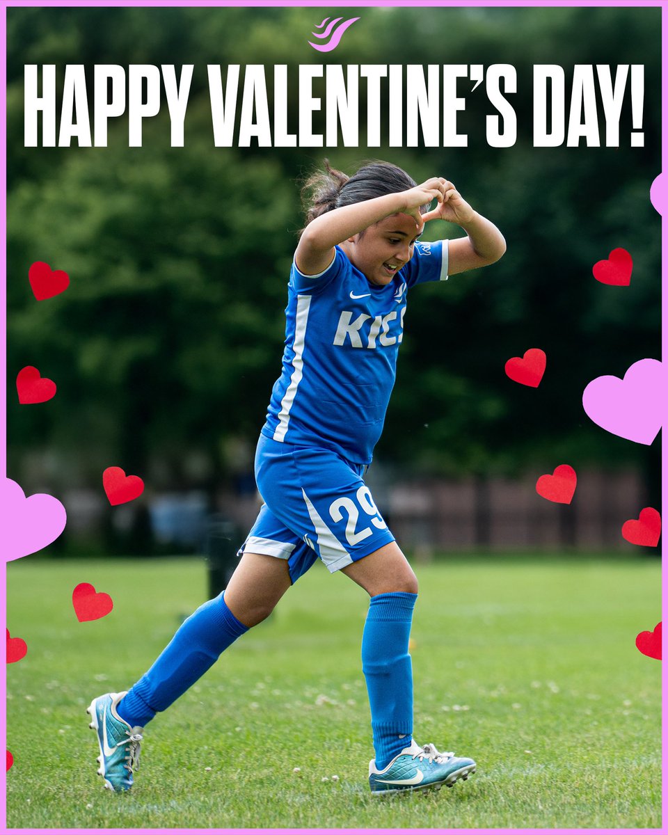 Happy Valentine’s Day from all of us at KICS FC! ❤️⚽️🫶