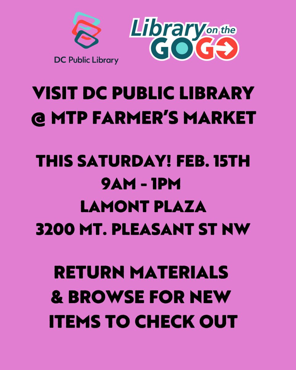 Mt. Pleasant Library Friends tweet media