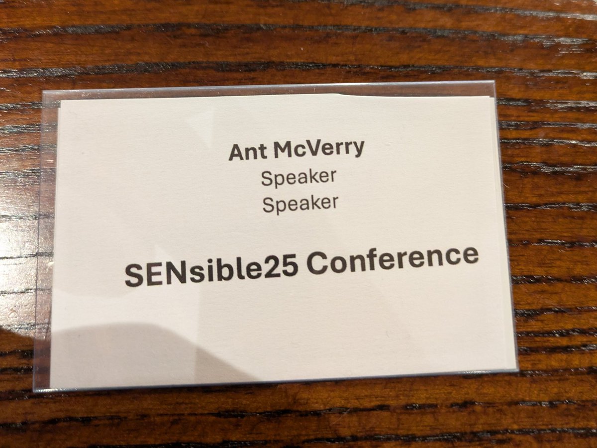 Ant McVerry (@thehikingsenco) on Twitter photo What a privilege to be able to speak #SENsible25 and talk about what inclusion looks like and how you can set up a provision in a mainstream school to support all pupils. Thank you <a href="/SensibleSENCO/">SENsible SENCO</a> <a href="/SendcoSolutions/">Abigail Hawkins (FCCT)</a> for asking me to share my story today #SEND #inclusion #change What a privilege to be able to speak #SENsible25 and talk about what inclusion looks like and how you can set up a provision in a mainstream school to support all pupils. Thank you <a href="/SensibleSENCO/">SENsible SENCO</a> <a href="/SendcoSolutions/">Abigail Hawkins (FCCT)</a> for asking me to share my story today #SEND #inclusion #change