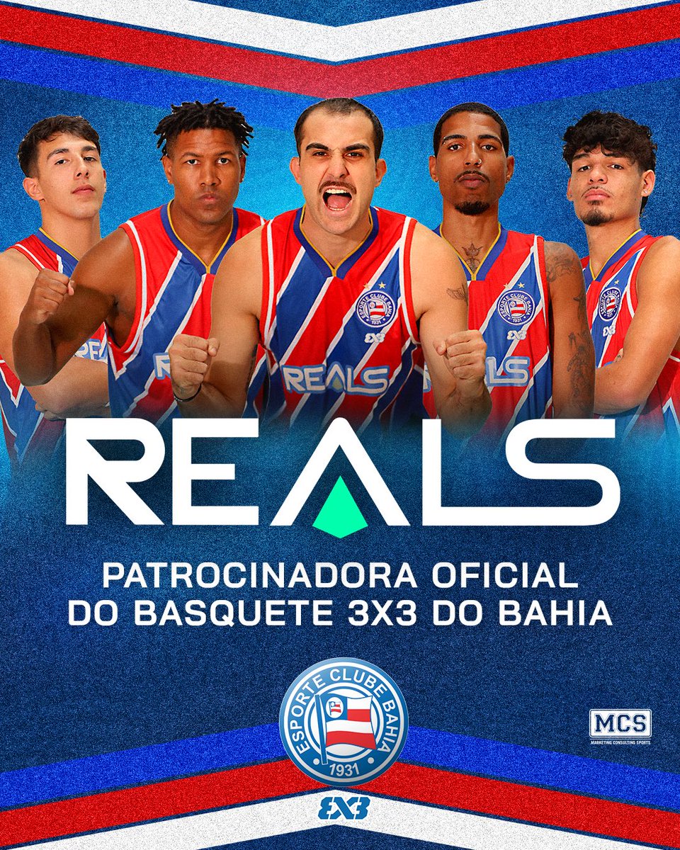 Esporte Clube Bahia (@ecbahiaassoc) on Twitter photo 🏀💪🏼 Reforço de peso! <a href="/Reals_bet/">RealsBet 🍀</a> aposta no #Basquete3x3 e é a patrocinadora máster da mais nova modalidade olímpica do Esquadrão. Começa aqui a escrita de uma nova história. Seja muito bem-vinda!
#ECB #BBMP #Basquete #RealsBet 🏀💪🏼 Reforço de peso! <a href="/Reals_bet/">RealsBet 🍀</a> aposta no #Basquete3x3 e é a patrocinadora máster da mais nova modalidade olímpica do Esquadrão. Começa aqui a escrita de uma nova história. Seja muito bem-vinda!
#ECB #BBMP #Basquete #RealsBet