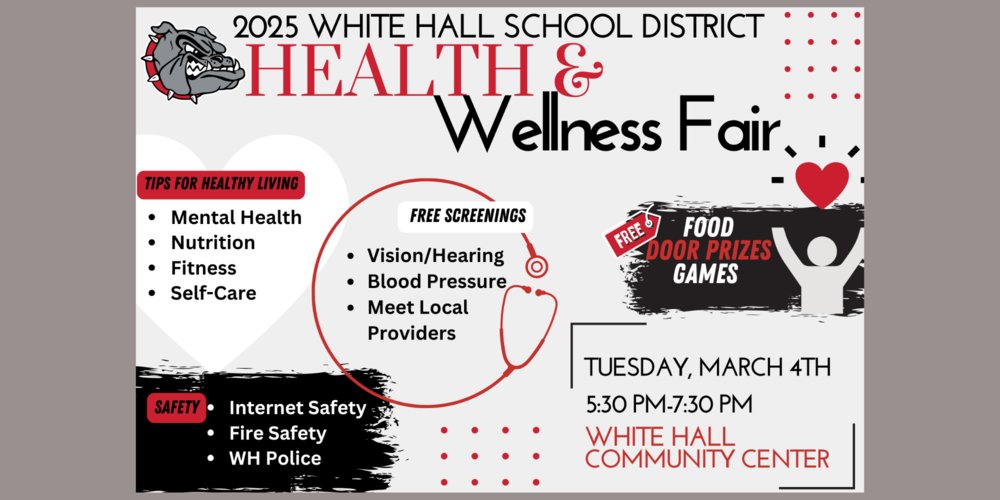 White Hall School District to Host Health and Wellness Fair whitehallsd.org/o/whsd/article…