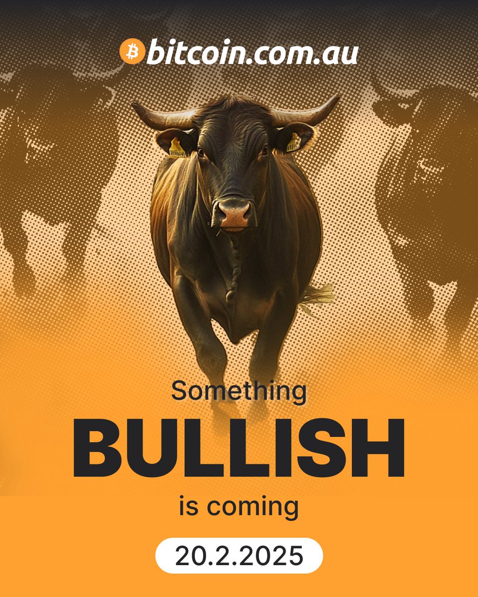 bitcoin_com_au's tweet photo. Something HUGE is charging your way in two weeks. Hint: Bulls. Europe. You won’t want to miss this. 🐂 

#Bullish https://t.co/nmiBMSGXpH