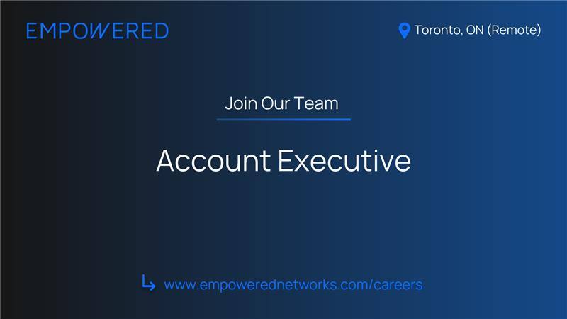 EmpoweredNetwks's tweet photo. Are you passionate about client relationships and driving revenue growth? Join Empowered Networks as an #AccountExecutive! You'll be responsible for new business opportunities and exceeding sales targets. Apply now to advance your career! https://t.co/sCqSjeYRrj https://t.co/GGXhBTXO2M