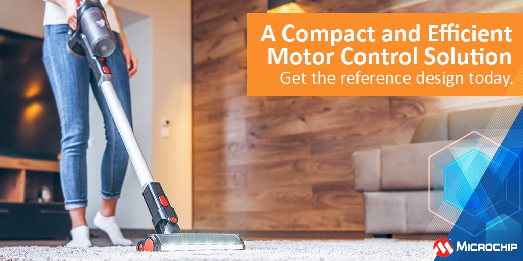 MicrochipTech's tweet image. Introducing our new Compact #VacuumCleaner #ReferenceDesign, a cost-effective & versatile platform for driving three-phase PMSM or Brushless DC Motors. Powered by our dsPIC33CDV64MC106, this board supports various drive methods: mchp.us/4il9vpZ. #Efficiency #BLDC #Motors