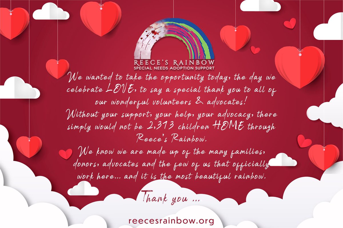 Reece's Rainbow tweet media