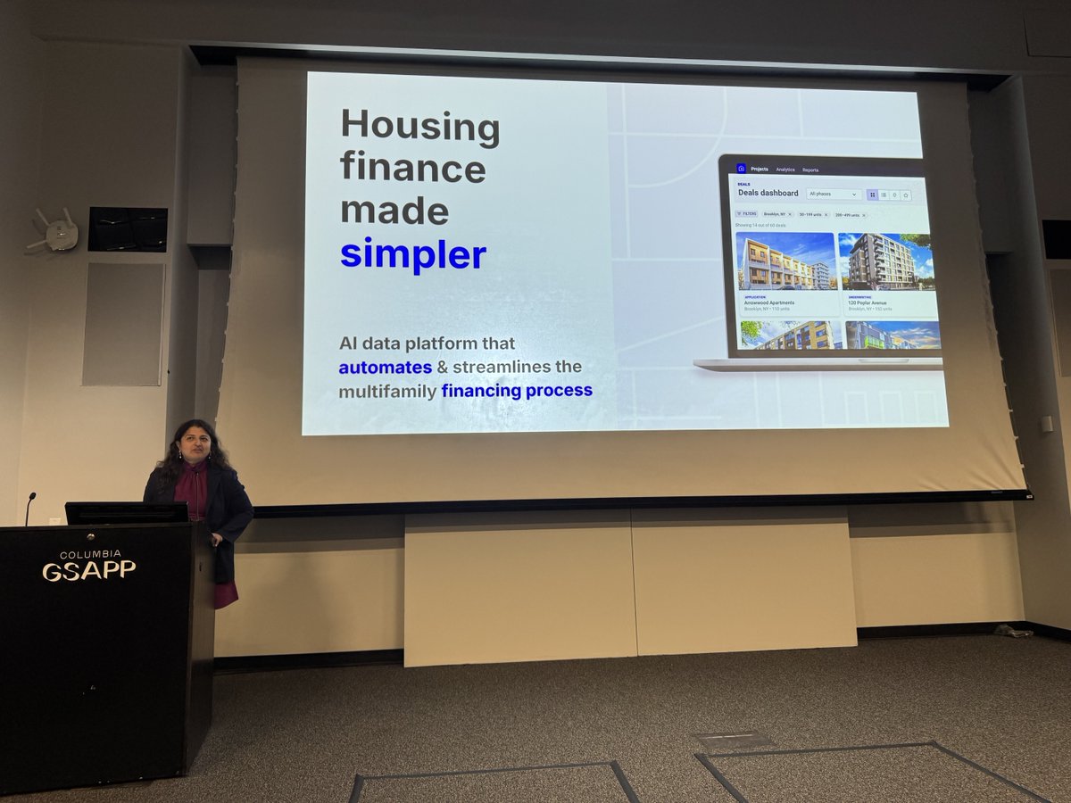 Yesterday, our CEO Kanan Ajmera spoke with students at Columbia University Graduate School of Architecture, Planning &amp; Preservation's Real Estate Development program, sharing her transition from architecture to lending, development, and ultimately, why she saw the need for