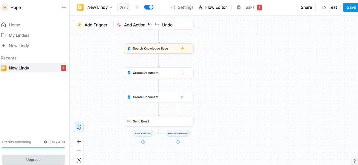 Today's task was automation.