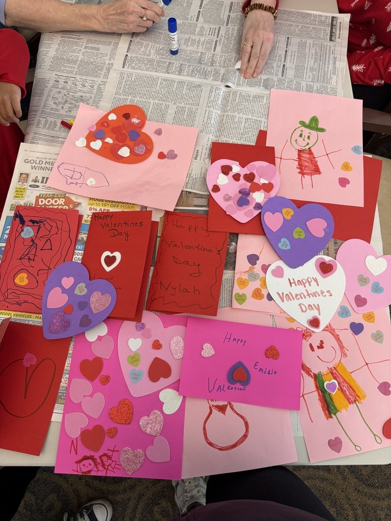 wteagles's tweet photo. Spreading love across generations! โค๏ธโจ Early Childhood students visited Christopher House to create Valentineโs Day cards with the children and elderly. They shared smiles, laughter, and heartfelt moments. ๐๐
#valentinesday #love #techpride #earlycholdhood https://t.co/LKSn0TENHH