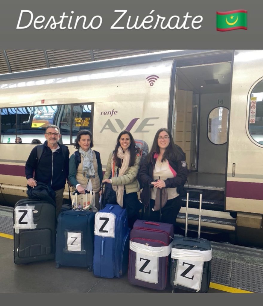 Miembros de #UrologiaHUVR participan en campaña de cooperación sanitaria en Mauritania con #HumanCoopONG   
<a href="/inesrivbel/">Ines Rivero Belenchon</a> <a href="/rafamedinaSVQ/">Rafa Medina</a>