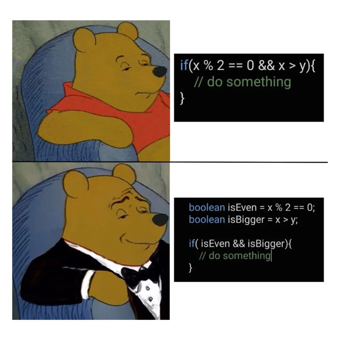 البرمجة ليست فقط عن كتابة الكود، بل عن كتابته بأسلوب واضح وسهل الفهم
الكود الجيد لا يُكتب فقط ليعمل، بل ليكون قابلاً للفهم والتطوير على المدى الطويل.
#CleanCode #SoftwareEngineering #CodingBestPractices #Programming #لينكدإن