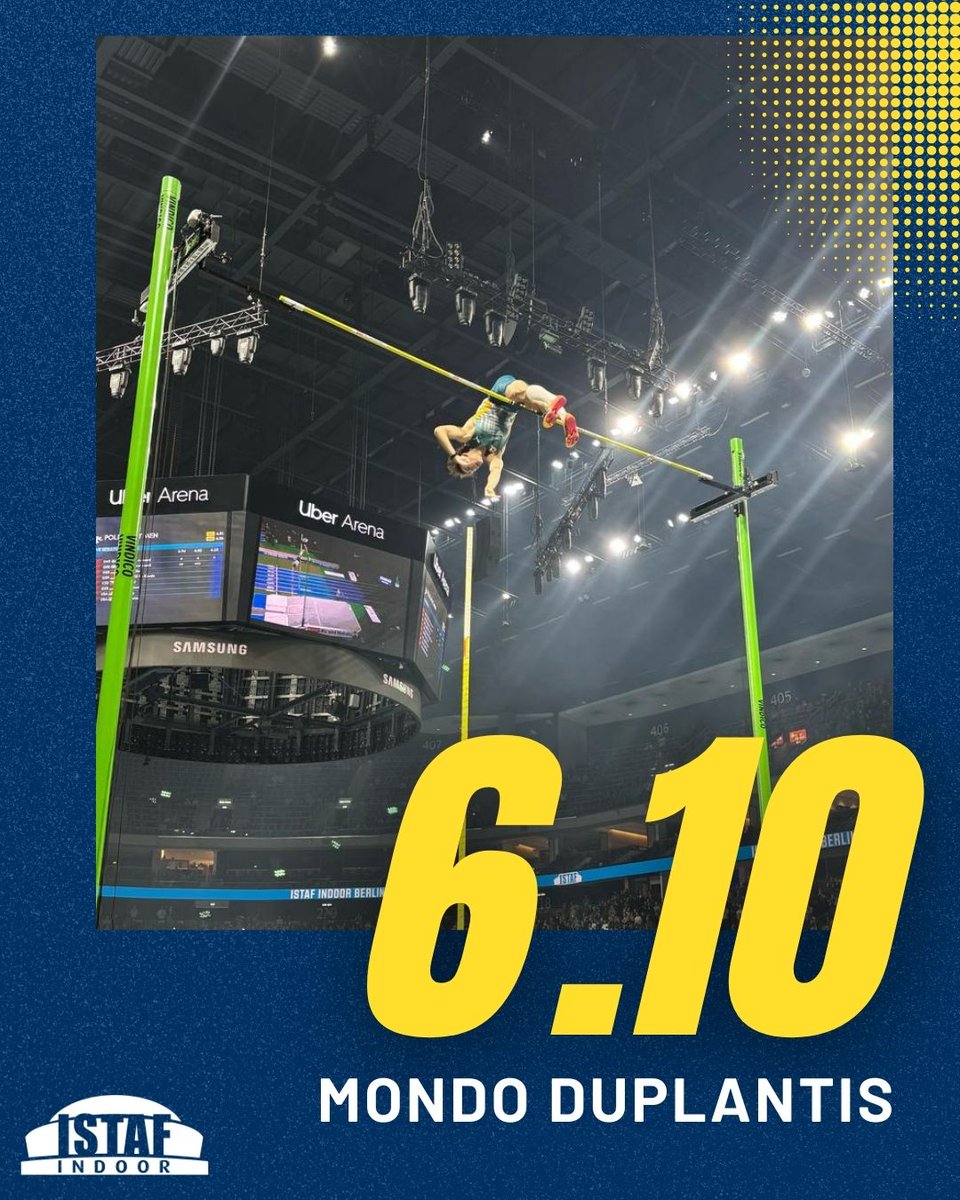 ISTAF INDOOR Berlin
Men - Pole Vault
<a href="/mondohoss600/">Mondo Duplantis</a> 6,10 m - ISTAF RECORD / World Best 2025 
#istafindoor #istaf #weltklasseleichtathletik #leichtathletik #trackandfield #athletics