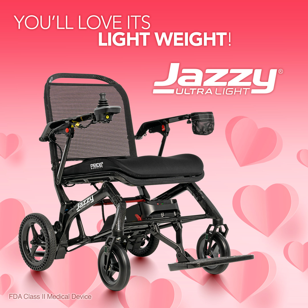 Happy Valentine's Day!

Fall in love with comfort, freedom, and mobility! Whether it's a power chair or a mobility scooter, we've got your perfect match! 💓💘

#ValentinesDay #LoveMovesUs #PrideMobility