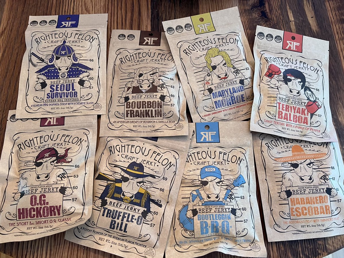 I got her flowers and she got me the male equivalent. <a href="/RighteousFelon/">Righteous Felon</a> beef jerky. 😋