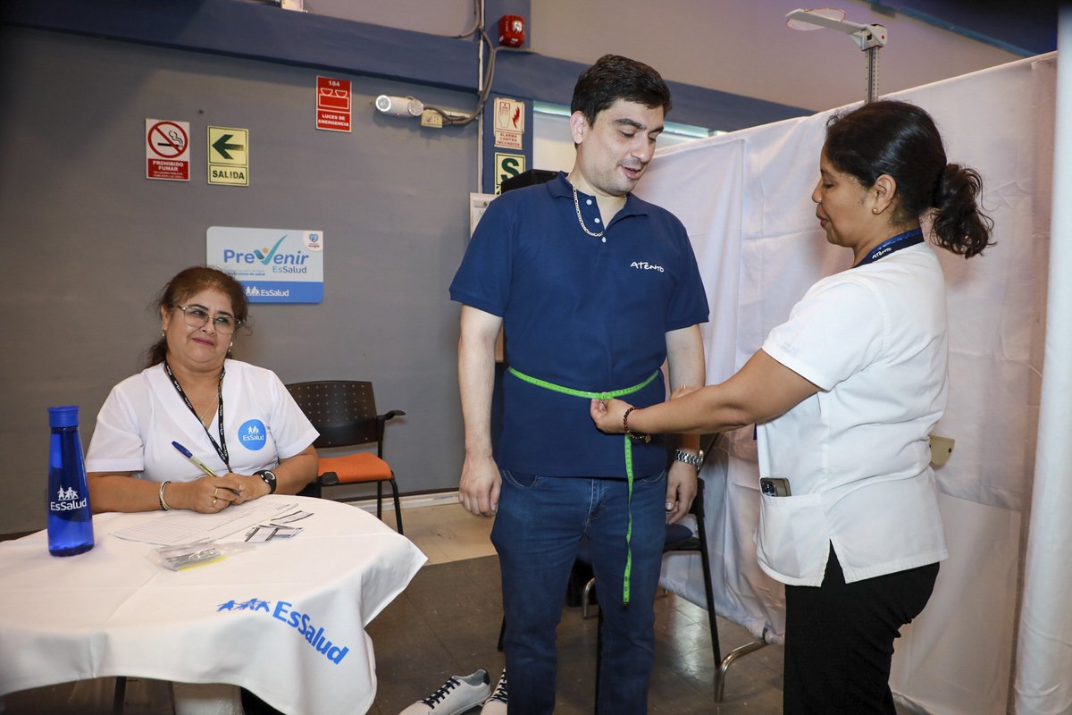 🔍💙 ¡La prevención es la clave! Con el objetivo de prevenir y detectar enfermedades, realizamos chequeos médicos preventivos a más de 3000 trabajadores de la empresa Atento, a través del programa “#PrevenirEsSalud”, una iniciativa orientada a proteger la salud de los