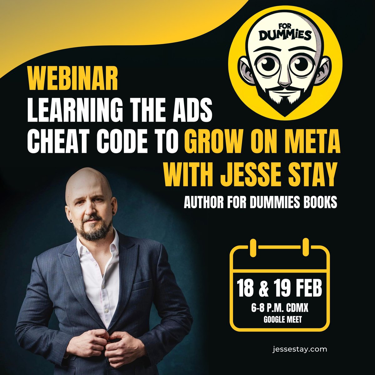 🇲🇽 Hey, Mexico! Let’s Crack the Facebook Ads Code Together! 🚀

I’ve got something special for you—for the first time ever in Mexico, I’m hosting a LIVE, exclusive 2-day webinar where I’ll personally teach you how to run profitable Facebook &amp; Instagram Ads that actually work (no