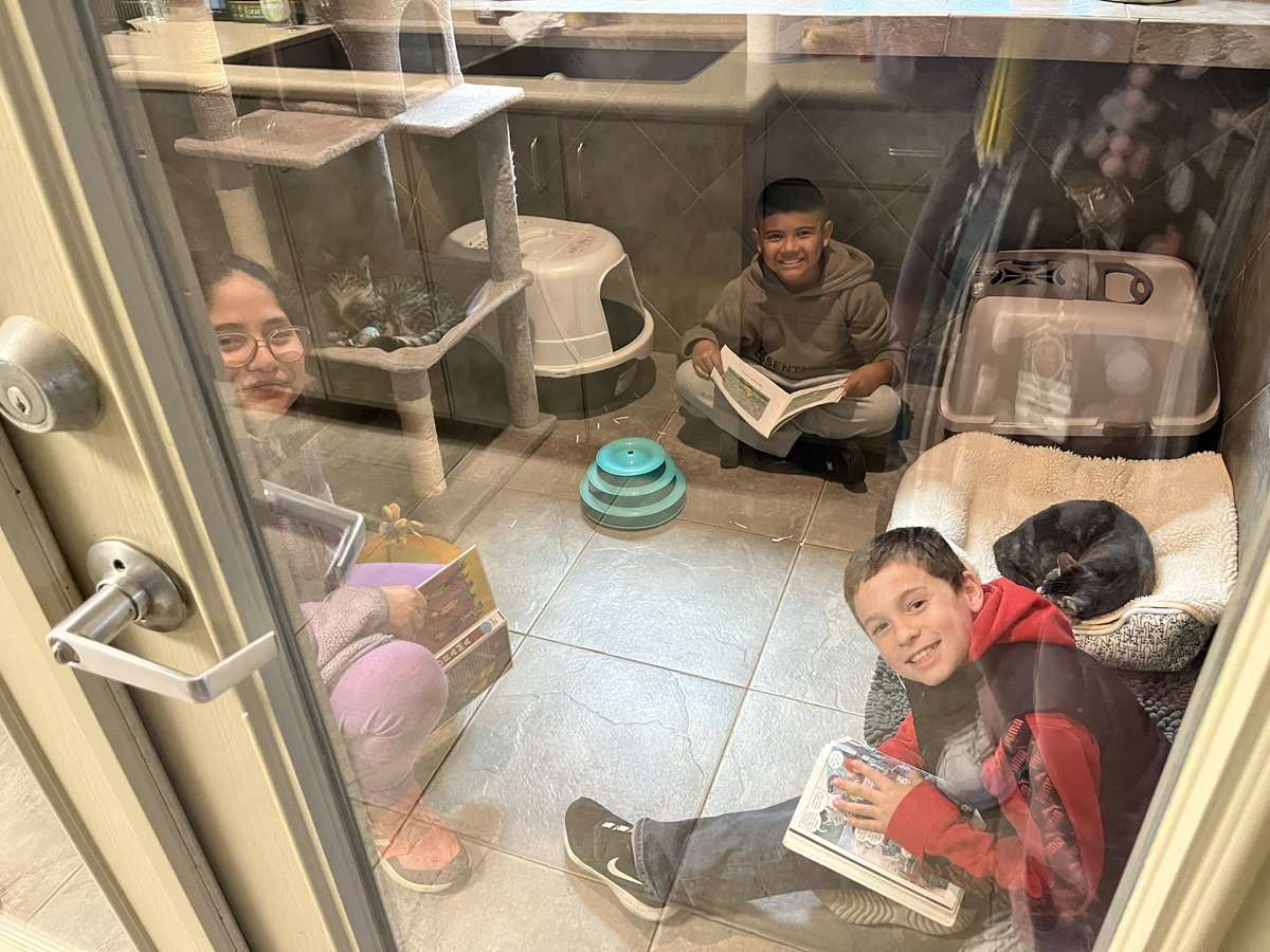 READ BAKE SHARE 4th grade Patlan students learned the importance of being a responsible pet owner. Students then baked dog treats for the Humane Society, delivered items, and spent time with the dogs and cats.  <a href="/PatlanES/">Patlan Elementary</a> <a href="/SeguinISD/">Seguin ISD</a>