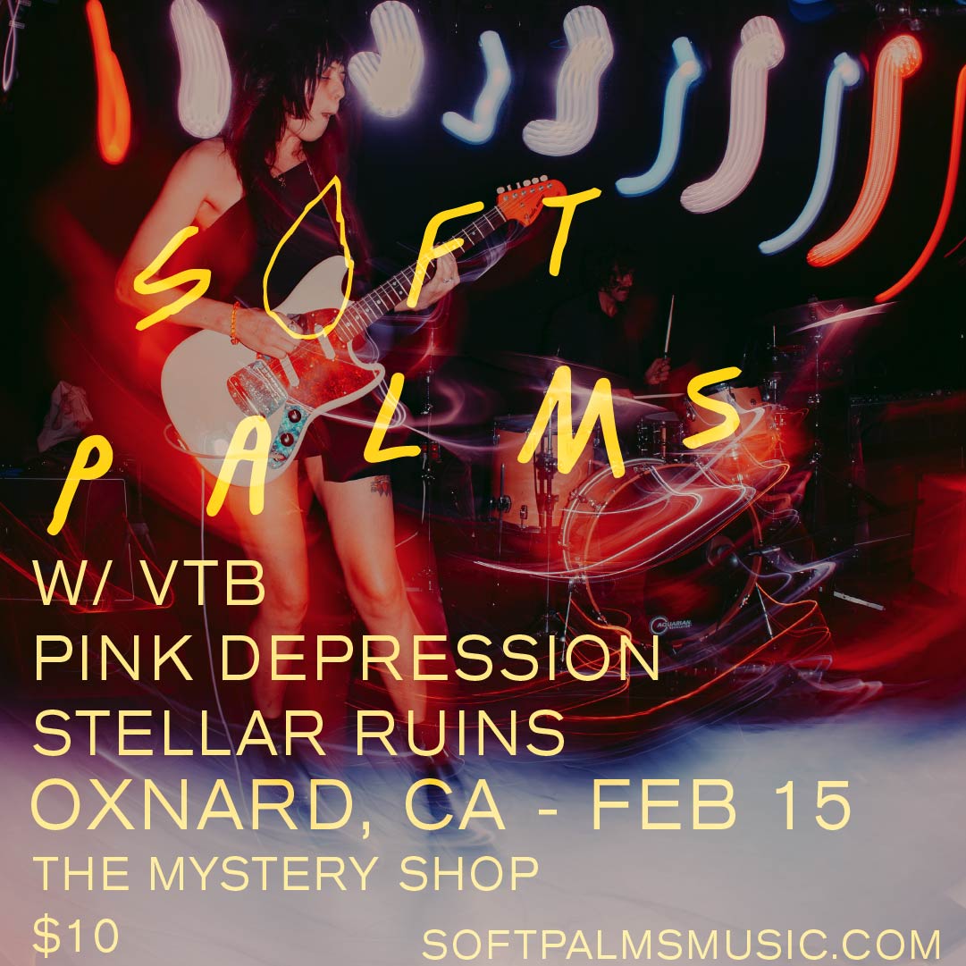 STELLAR RUINS (@stellarruins) on Twitter photo Playing tomorrow night in Oxnard over at The Mystery Shop w/ Pink Depression, VTB, and <a href="/SoftPalmsMusic/">Soft Palms Music</a>! Live music begins at 7pm.
420 S A St, Oxnard, CA 93030
#livemusic #shoegaze Playing tomorrow night in Oxnard over at The Mystery Shop w/ Pink Depression, VTB, and <a href="/SoftPalmsMusic/">Soft Palms Music</a>! Live music begins at 7pm.
420 S A St, Oxnard, CA 93030
#livemusic #shoegaze