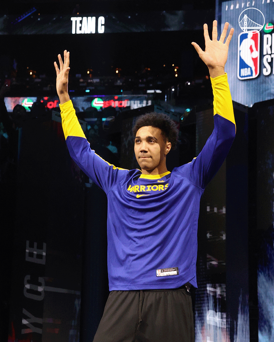 For the first time as a Rising Star
reppin' #DubNation

TRAYCE JACKSON-DAVIS