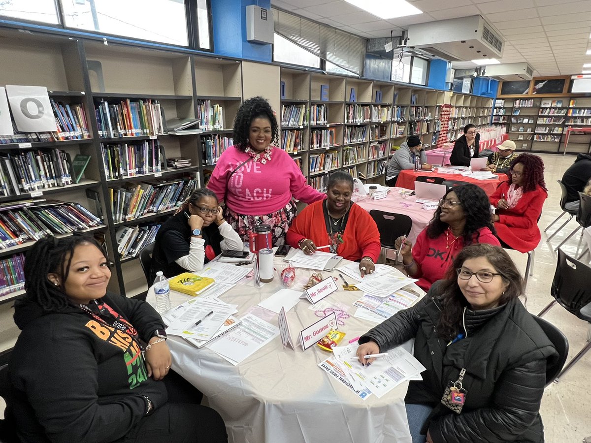Today was a great day for planning and team building! Happy Valentine’s Day Educators! #PDday