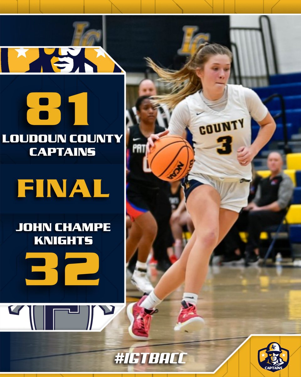 LCHS Athletics (@countylchs) on Twitter photo Tonight the Captains Girls Basketball Team defended their home court and came away with an 81-32 win over the John Champe Knights!
Way to go ladies! #IGTBACC <a href="/CaptainsGBBall/">LCHS Girls Basketball</a>
Photo Credit: jklimphotos Tonight the Captains Girls Basketball Team defended their home court and came away with an 81-32 win over the John Champe Knights!
Way to go ladies! #IGTBACC <a href="/CaptainsGBBall/">LCHS Girls Basketball</a>
Photo Credit: jklimphotos