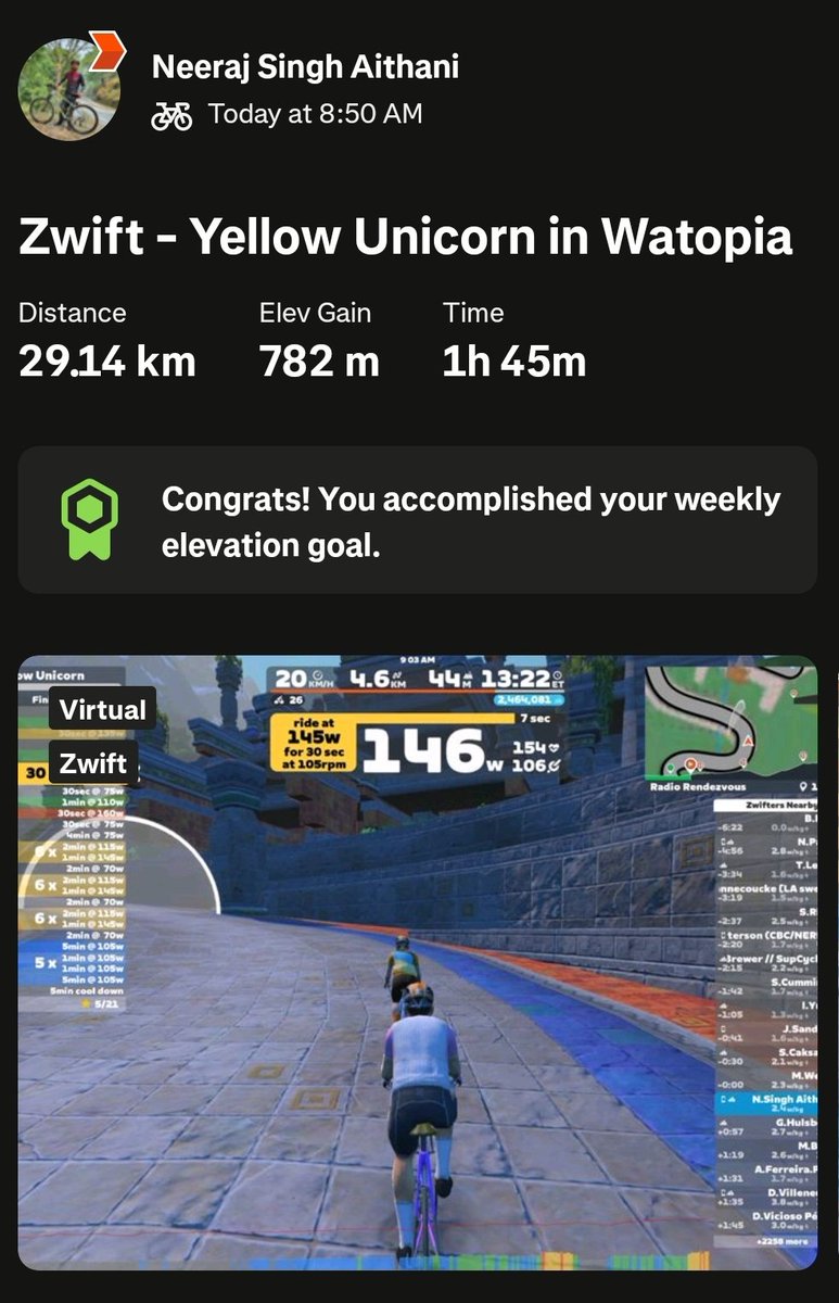 Maths and Cycling is all you need.