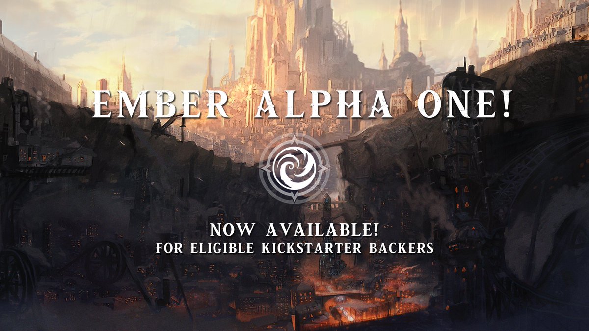 The first phase of our Ember alpha test, "Alpha One", is now open for Kickstarter backers with alpha access!

It's been an exceptional effort by our team to reach this milestone. We're thrilled to welcome you all to Ember for the first time!

Read more: kickstarter.com/projects/found…