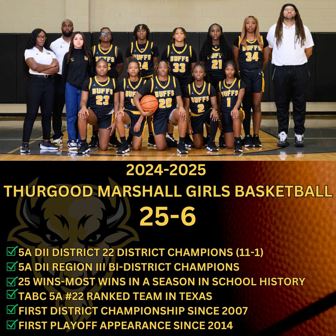 We're so proud of everything we accomplished this season! The season didn't end the way we wanted, but one thing is for sure, MARSHALL GIRLS BASKETBALL
IS BACK!!! #IssaWorkDay